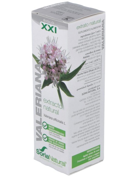 Soria Complemento Extracto Valeriana Xxi 50Ml