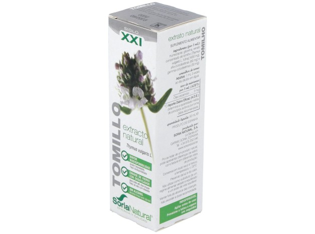 Extracto Tomillo Xxi 50 Ml Soria Natural