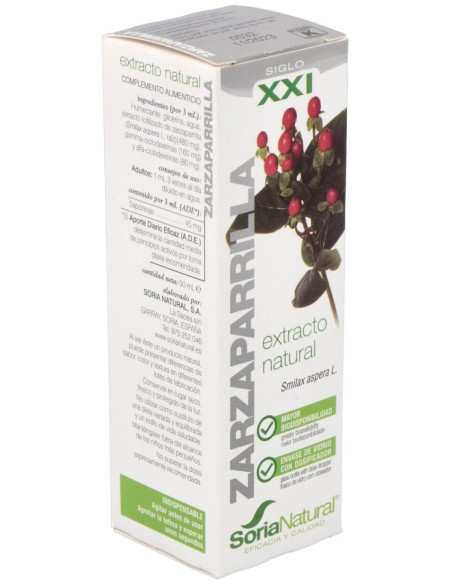 Ext. Zarzaparrilla Xxi 50Ml. S/Al