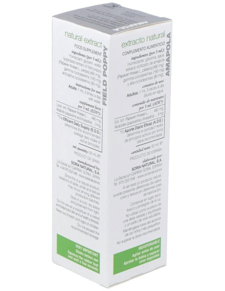 Ext. Amapola Xxi 50Ml. S/Al
