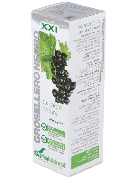 Soria Natural Grosellero Negro Extracto 50Ml