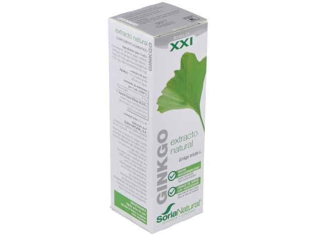 Extracto Ginkgo 50 Ml Xxi Soria Natural