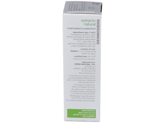 Soria Natural Desmodens Extracto 50Ml