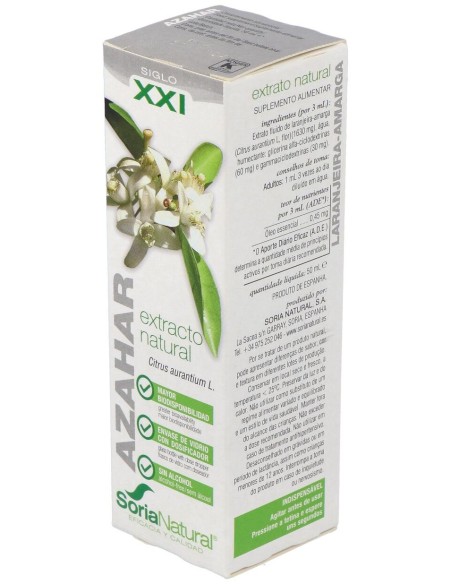 Extracto Azahar Xxi Soria Natural