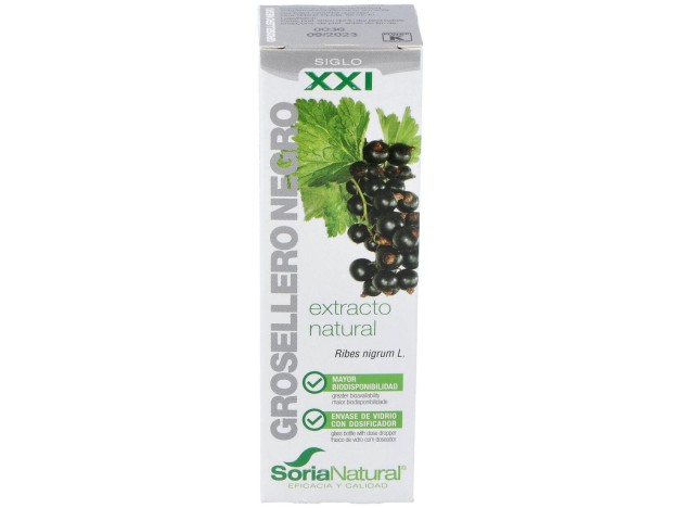 Soria Natural Grosellero Negro Extracto 50Ml