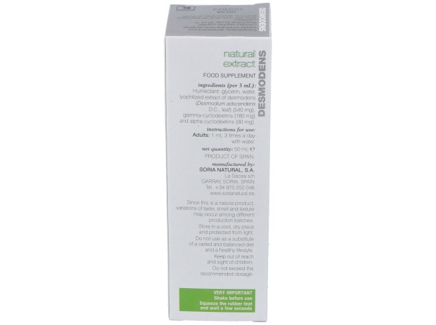 Soria Natural Desmodens Extracto 50Ml