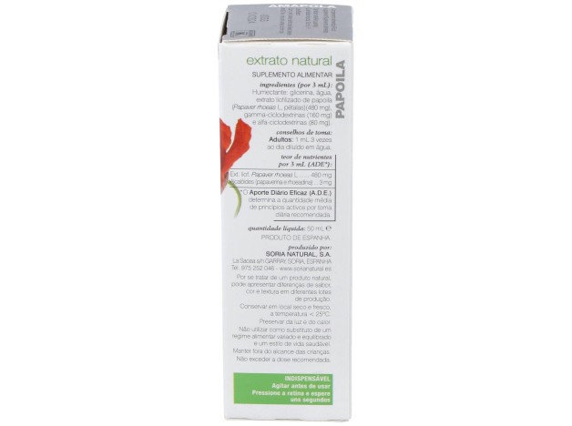Ext. Amapola Xxi 50Ml. S/Al
