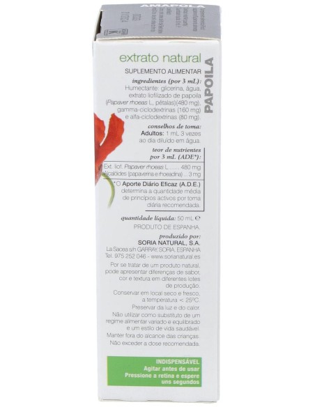 Ext. Amapola Xxi 50Ml. S/Al