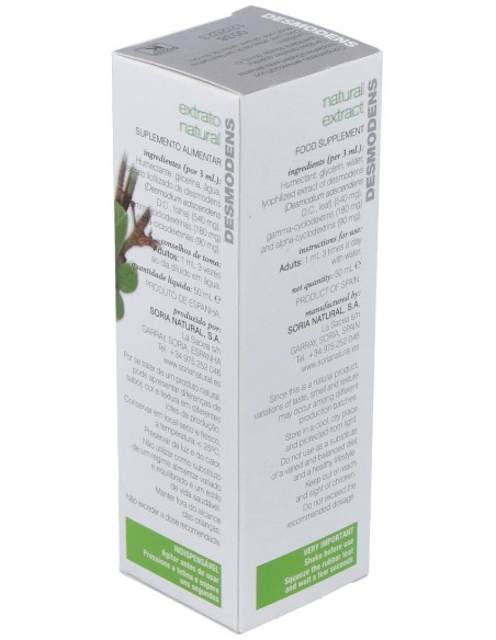 Soria Natural Desmodens Extracto 50Ml
