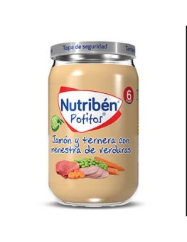Nutriben 235 Gr Jamon y Ternura Con Menestra