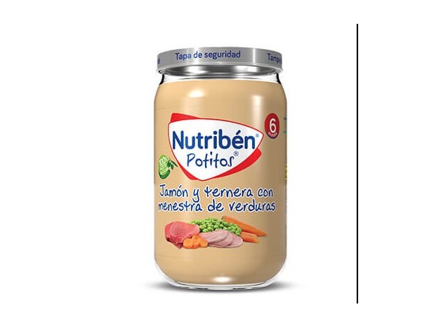Nutriben 235 Gr Jamon y Ternura Con Menestra