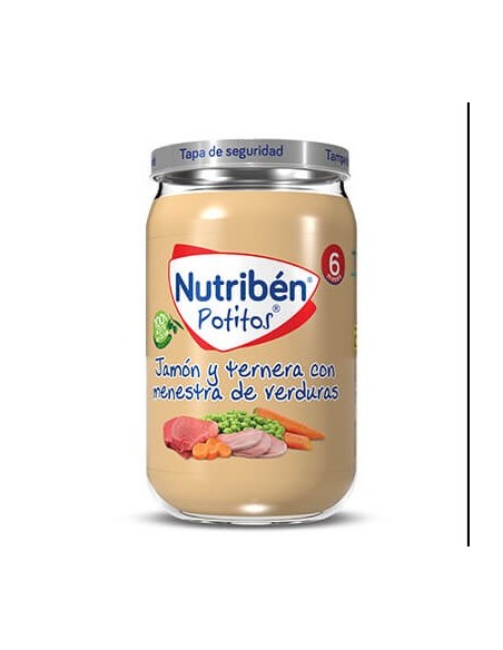 Nutriben 235 Gr Jamon y Ternura Con Menestra