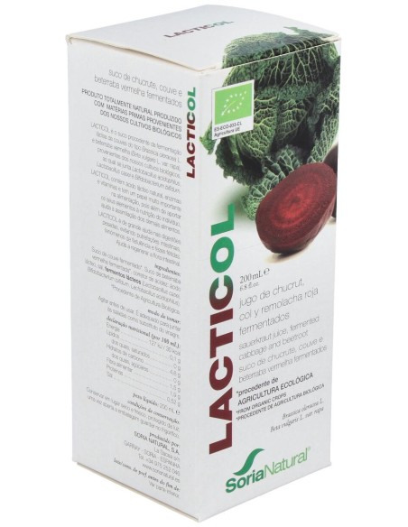 Lacticol Ecologico Jugo De Chucrut 200Ml