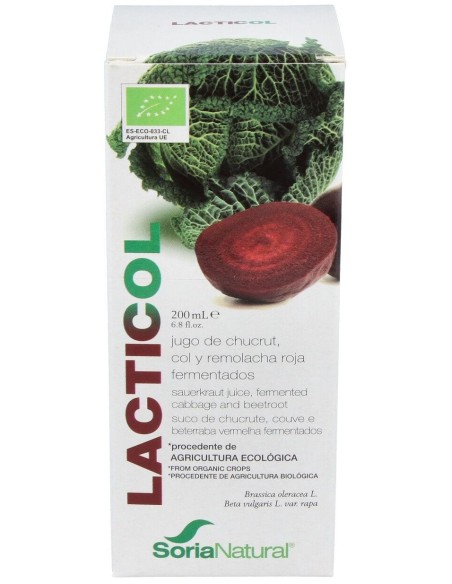 Lacticol Ecologico Jugo De Chucrut 200Ml