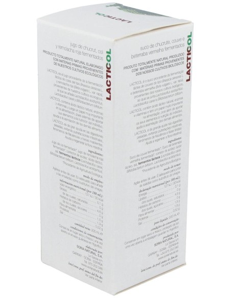 Lacticol Ecologico Jugo De Chucrut 200Ml