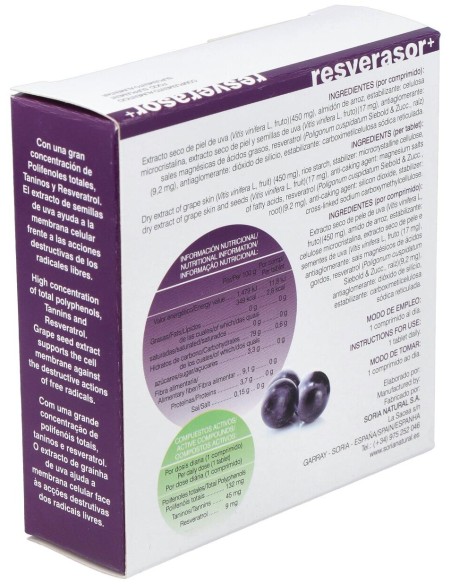 Soria Natural Resverasor Plus 28Comp