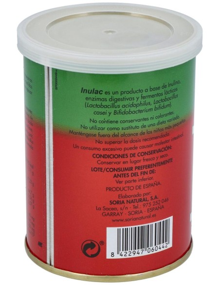 Soria Natural Inulac Bote 200G