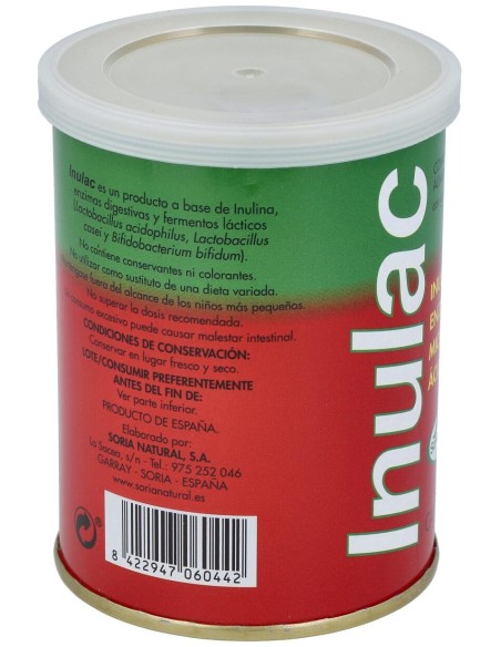 Soria Natural Inulac Bote 200G