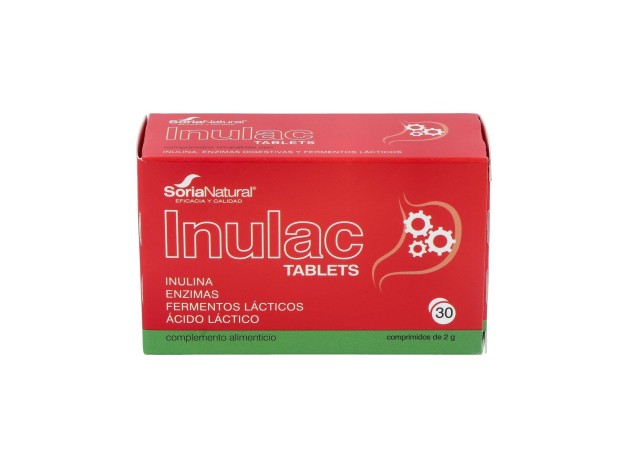 Soria Natural Inulac 30 Tabletas