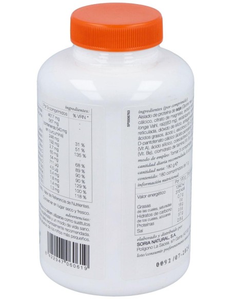 Soria Natural Mincartil Reforzado Tablets 180Comp