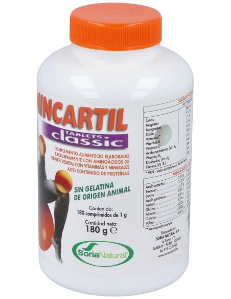 Soria Natural Mincartil Classic Tablets 180Comp