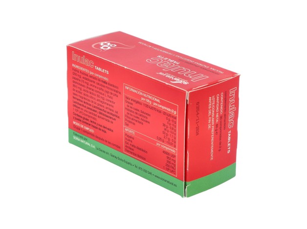 Soria Natural Inulac 30 Tabletas