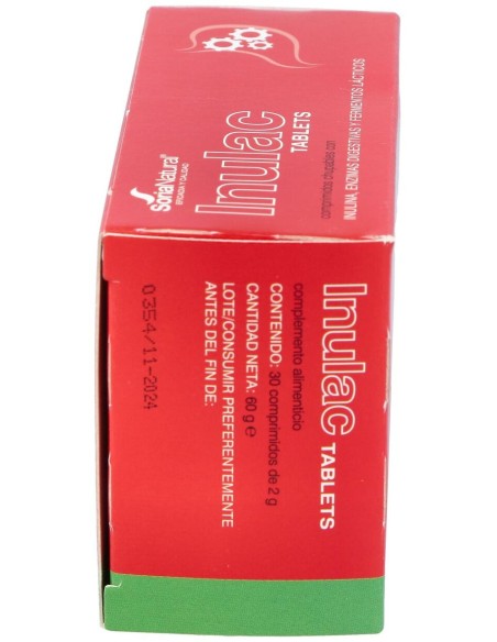 Soria Natural Inulac 30 Tabletas