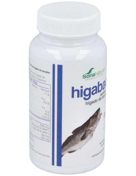 Higabac Aceite De Higado De Bacalao 125 Perlas
