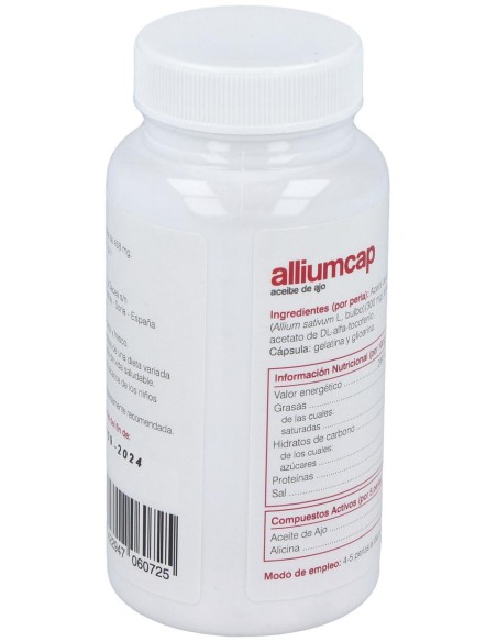 Soria Natural Alliumcap 150 Perlas
