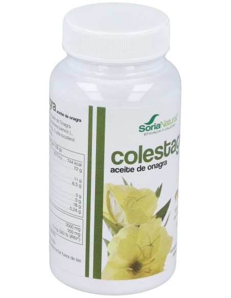 Soria Natural Colestagra - Perlas De Aceite De Onagra 100 Perlas