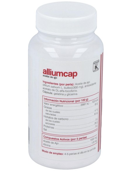 Soria Natural Alliumcap 150 Perlas