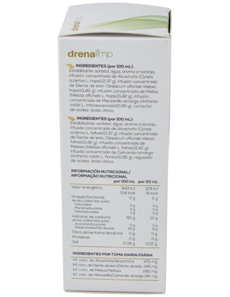 Soria Natural Drenalimp 250Ml