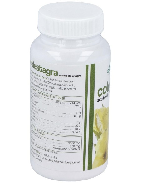 Soria Natural Colestagra - Perlas De Aceite De Onagra 100 Perlas