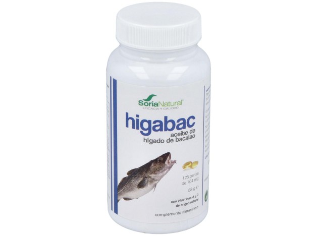 Higabac Aceite De Higado De Bacalao 125 Perlas
