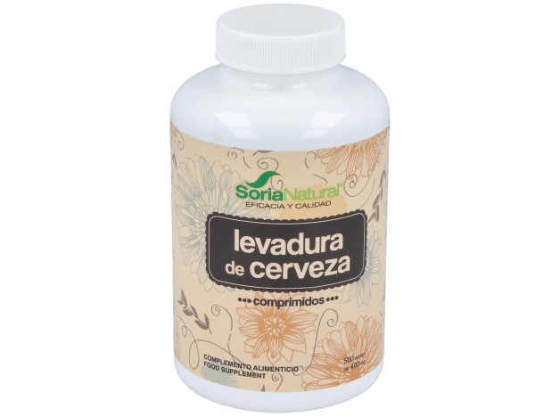 Soria Natural Levadura De Cerveza 500Comp
