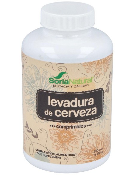Soria Natural Levadura De Cerveza 500Comp