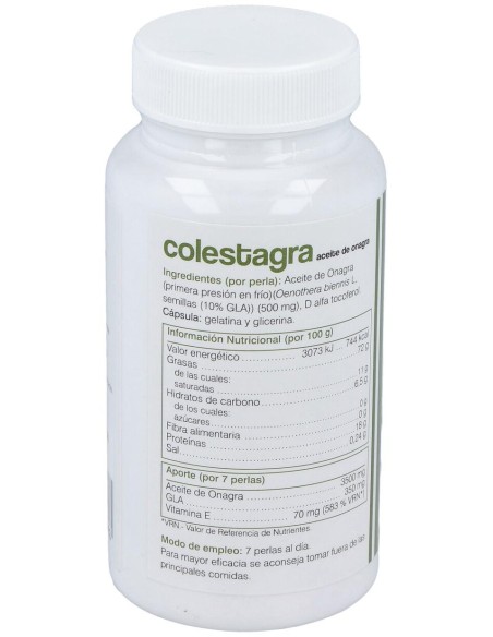 Soria Natural Colestagra - Perlas De Aceite De Onagra 100 Perlas