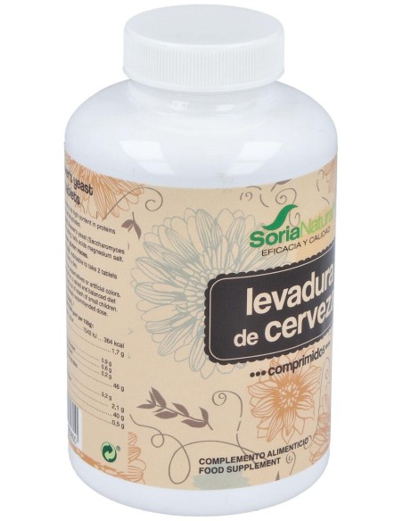 Soria Natural Levadura De Cerveza 500Comp