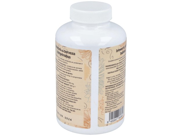 Soria Natural Levadura De Cerveza 500Comp