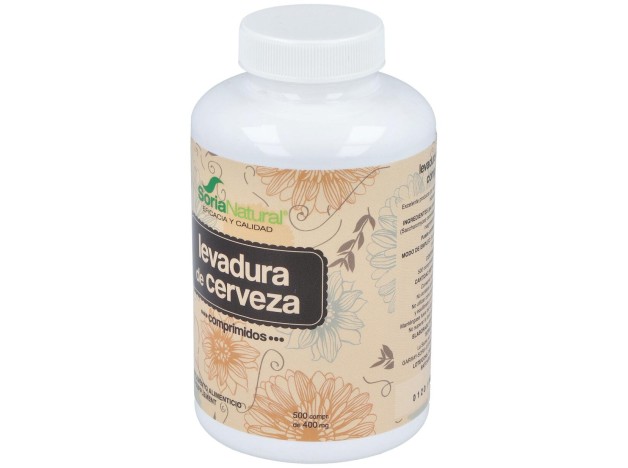 Soria Natural Levadura De Cerveza 500Comp