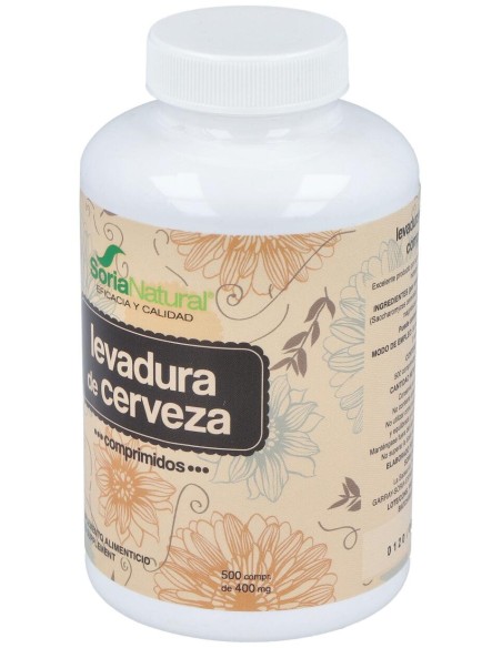 Soria Natural Levadura De Cerveza 500Comp