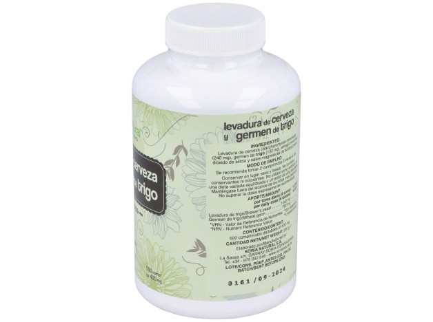 Soria Natural Germen De Trigo + Levadura De...