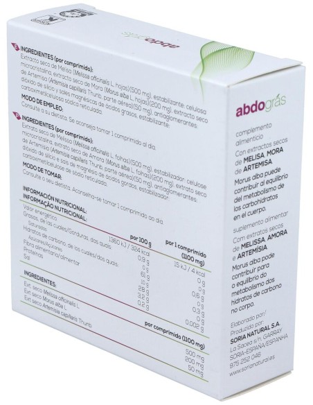 Soria Natural Abdogras 28 Comp