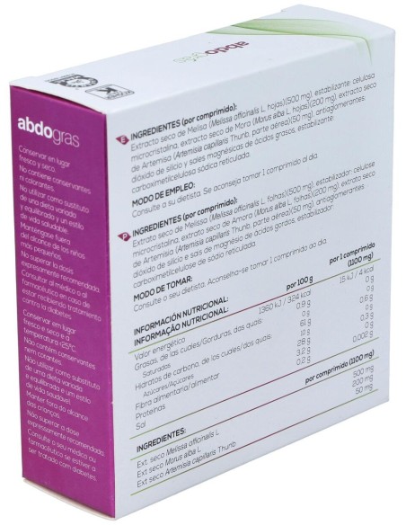 Soria Natural Abdogras 28 Comp