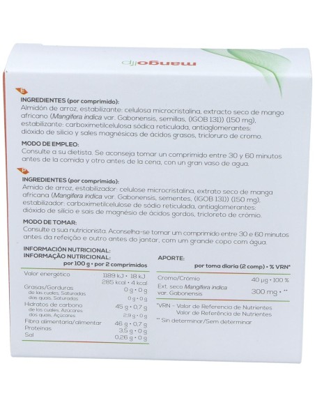 Soria Natural Mangolip 28Comp
