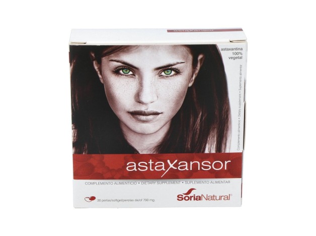 Soria Natural Astaxansor 30 Perlas