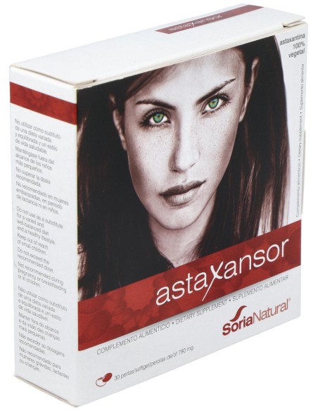 Soria Natural Astaxansor 30 Perlas