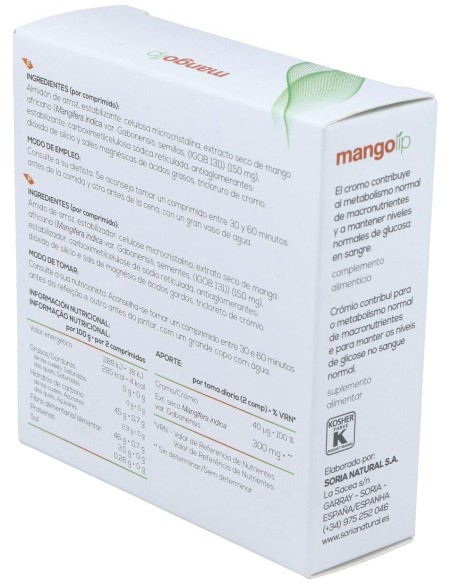 Soria Natural Mangolip 28Comp