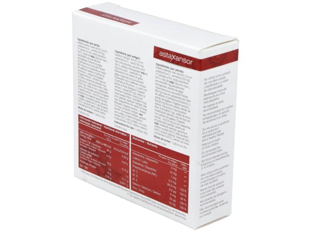 Soria Natural Astaxansor 30 Perlas