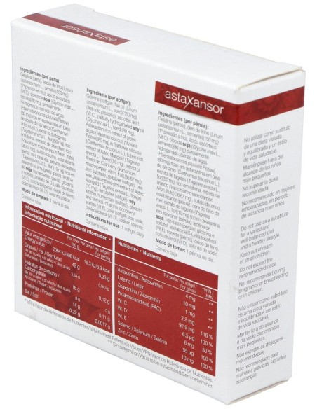 Soria Natural Astaxansor 30 Perlas